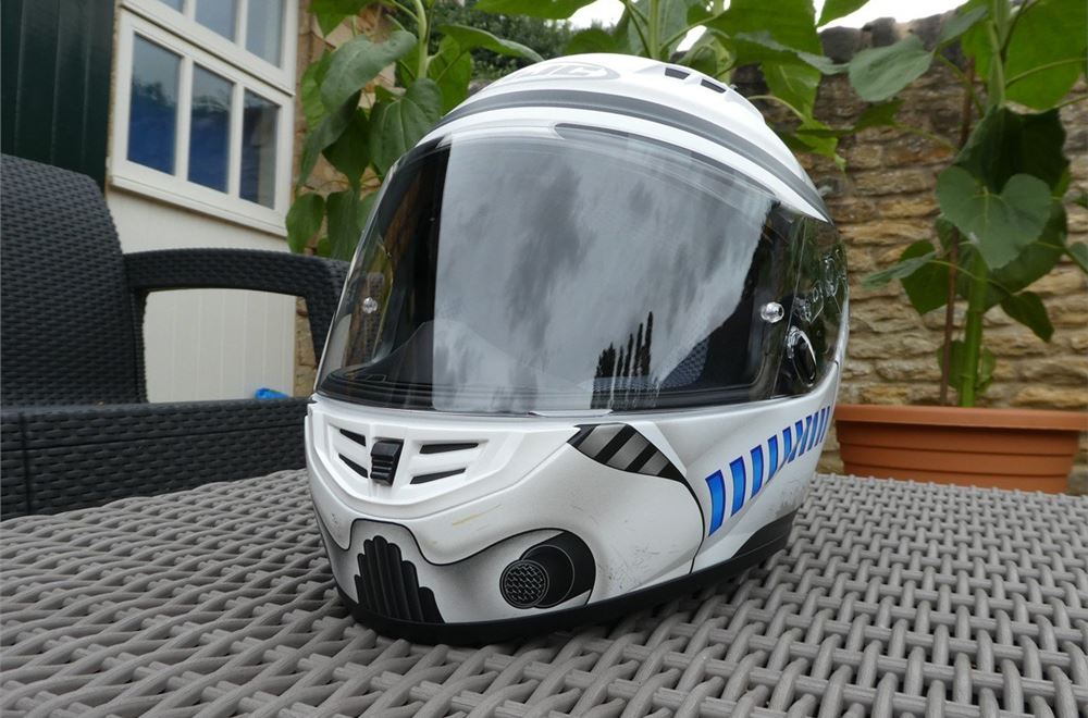 hjc cs-r3 stormtrooper helmet Unisex Adult Gloss Black Full Face 0856-0105-06 : Automotive Review: HJC CS-R3 Stormtrooper helmet