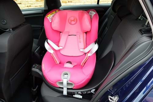 Asiento de coche Cybex Sirona M2 i-Size Fancy Pink & Base Auto M