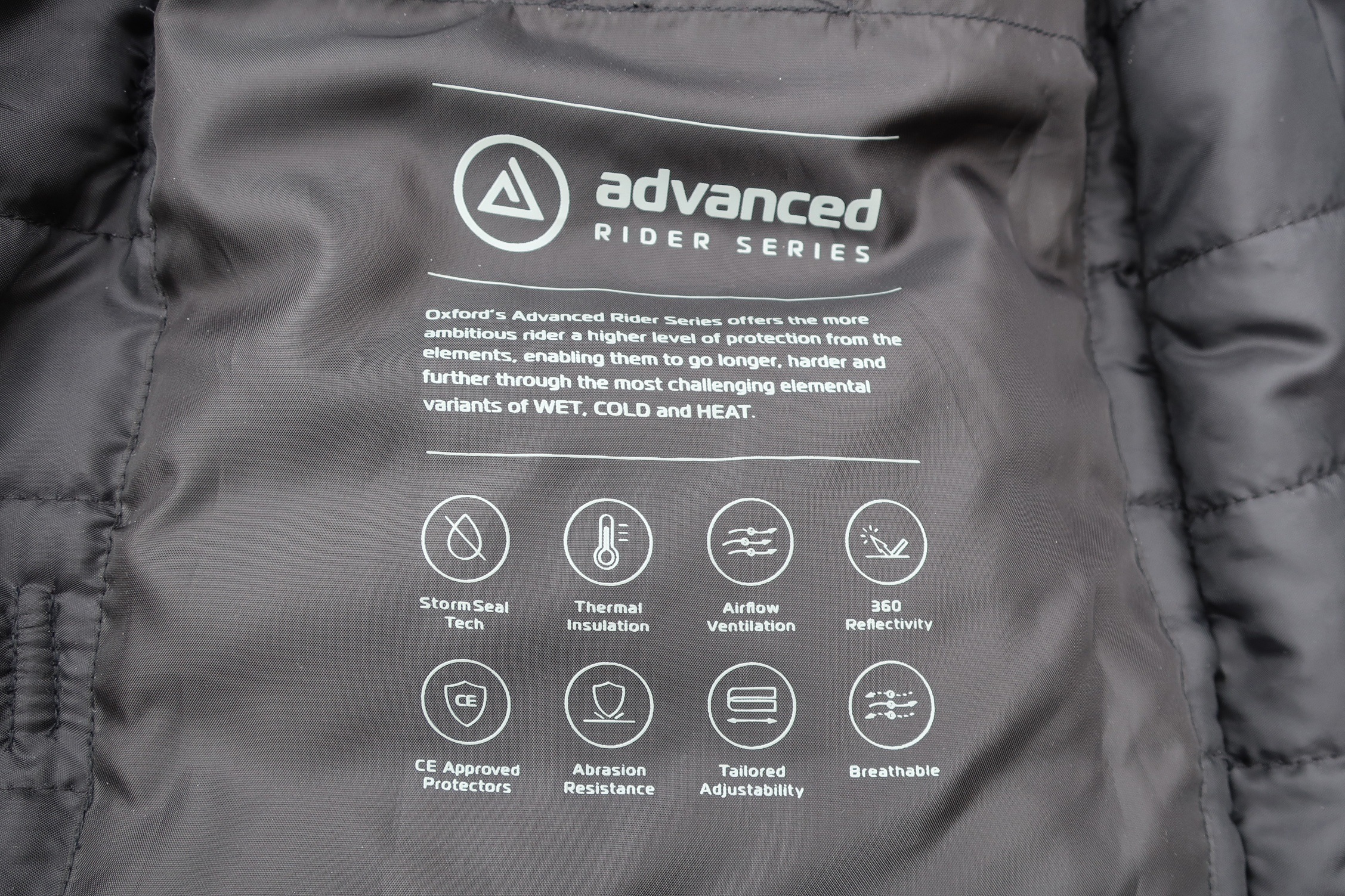 Oxford Mondial Advanced Rider jacket 