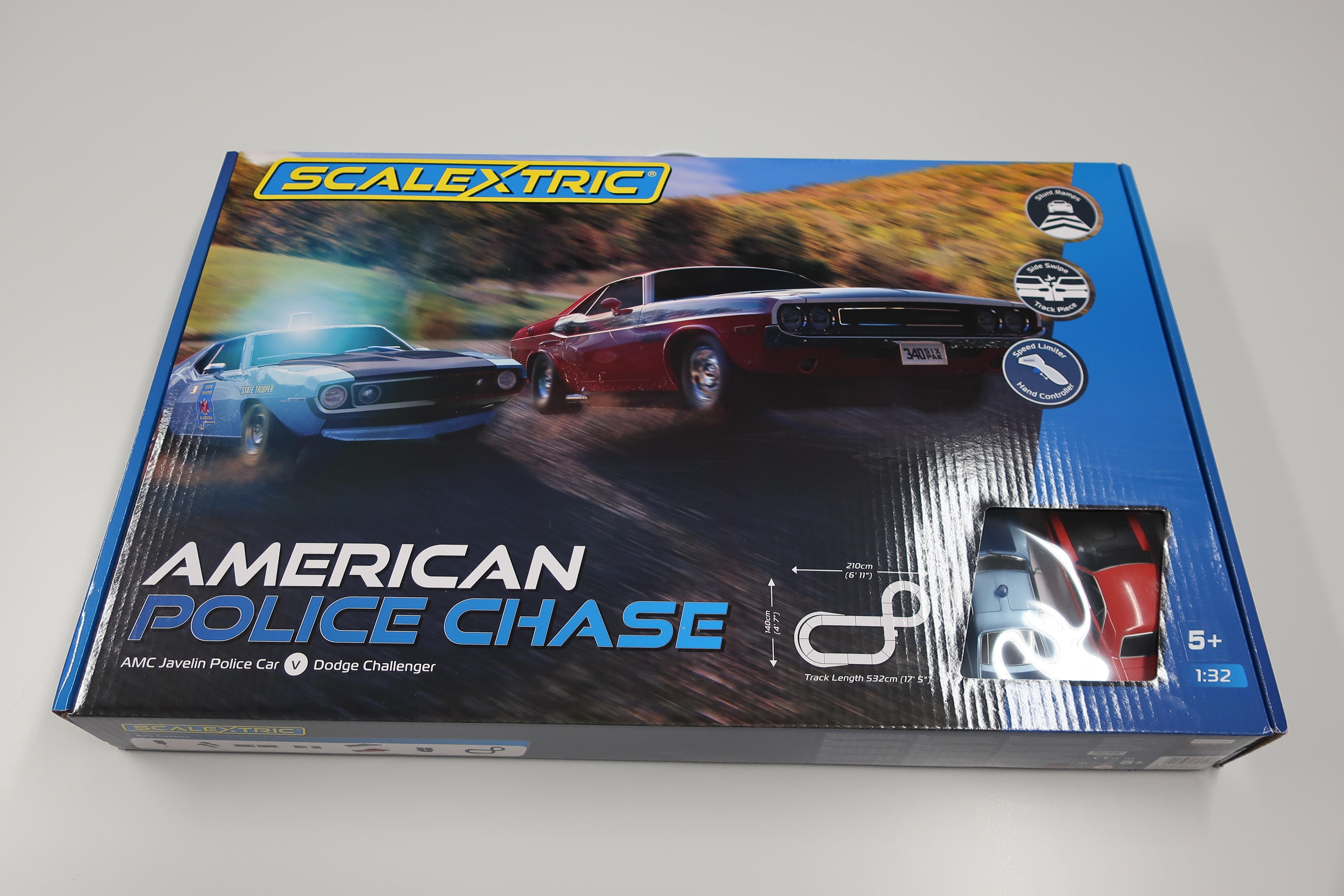 scalextric police chase